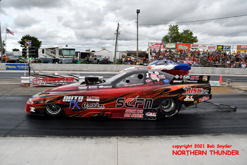 Ken Singleton - 'High Risk' 
(near lane) vs Tom Furches - 'Made in America' (far lane0